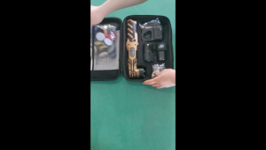 Máy đánh bóng ô tô mini không dây Nano Máy Polisher 2 chức năng Rotary & Dual Action DA cao cấp