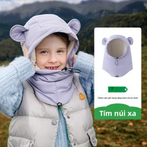 Kocotree | Mũ Cho Bé Mùa Đông kèm Khăn Quàng và Bảo Vệ Tai