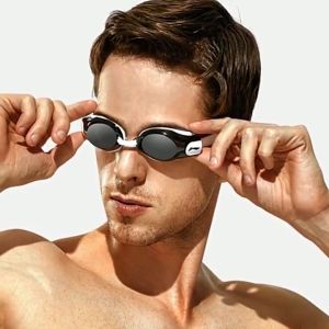 Kính Bơi Cận Thị LI-NING Độ Nét Cao Tặng Kèm Nút Tai Kính Bơi LINING Cận Thị