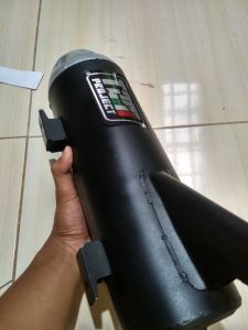 PROMO KNALPOT COPY CMS TZM VARIO 110 125 150 END MUFFLER SUARA ADEM