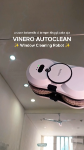 Vinero Autoclean Pembersih Jendela Otomatis Smart Window Cleaner Robot With Auto Water Spraying