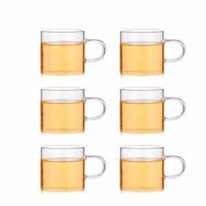 Thick Heat-Resistant Glass Cup with Handle