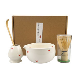 2/4/5/6PCS/Set Japanese-style Matcha Bowl  Spoon Tea Whisk Sieve Mesh Perfect Gift For Ceremony Traditional Decoration