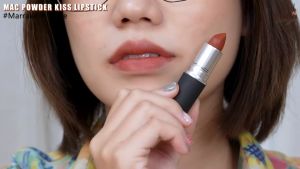 Full Size MAC Marrakesh-Mere Powderkiss Lipstick | 3g | 925