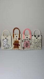 TAS DOMPET HP AMPLOP WANITA RAJUT KNIT POUCH PREMIUM TAS HP TALI SELEMPANG BANGKOK KOREA