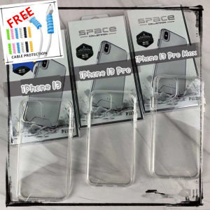 SPACE Transparent Shockproof Case Compatible for iPhone 14 13 12 11 Pro Max 12 Mini Xs 14 6 Plus 7 8 SE