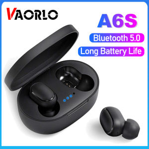 Vaorlo A6S 5.0 หูฟังบลูทูธ พร้อม มีควบคุม และเกมลดเสียง สำหรับ Xiaomi, Samsung, Oppo, ViVo และ โทรศัพท์มือถือไอโฟน
