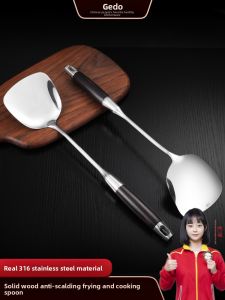 GEDO | Non-stick 316 Stainless Steel Spoons & Spatulas