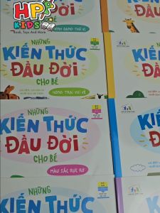 Sách thiếu nhi - Những kiến thức đầu đời cho bé - bộ 8 cuốn