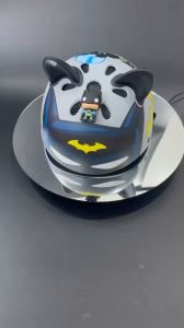 Mũ bảo hiểm cho bé BATMAN gắn sticke 3D siêu nhẹ có thông hơi thoáng mát hàng cao cấp đạt chuẩn ATGT bảo hành 12 tháng