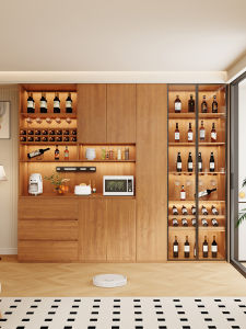 Custom Real Wood Large Capacity Luxury Storage Cabinet
