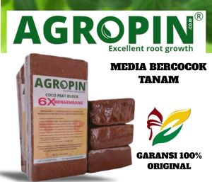 Media tanam coco peat 6x mengembang cocok untuk pembenihan dan cangkok