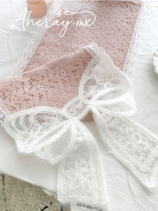 Elegant French Atmosphere Lace Table Flag Long Tablecloth Tea Table Chest Cover Cloth Home Decorative Table Art Fabric