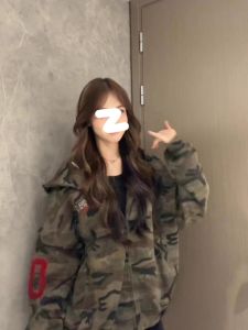 Trendy Camouflage Oversize Fleece Lined Jacket Womens High Street Loose Fit Autumn Winter Hooded Zipper Cardigan Sweatshirt