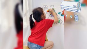 LOCAL SHIPPING Jar Melo 3M Sticky Colouring Paper Roll - Mentessori toys Colouring Book for toddlers Kertas Colouring