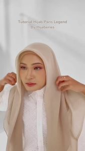 Hijab Segi Empat Polos Paris Legend: Desain Hijab Modern untuk Pekerja & Acara Formal
