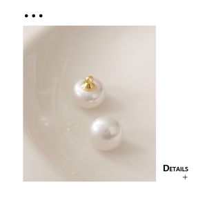 Nút Ngọc Trai Vỏ Sò Tròn Đơn Giản Cao Cấp Tinh Tế Đa Năng Áo Len Cardigan Nút Trang Trí Cho Trang Phục Truyền Thống Trung Quốc