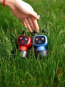 Smart Stylish and Lovely Robot Car Air Freshener-Fine Spray-Four Gear Adjustment-Vibration Sensing On/Off - Large Capacity Long-Lasting Fragrance-Home/Office/Pewangi Kereta汽車香水車載香薰空气净化器