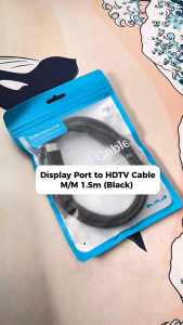 MINDPURE AD029 1.5M DisplayPort to HDMI Cable 4K@30Hz Black