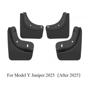 Car Wheel Mud Flaps Splash Guards for Tesla Model Y Juniper 2025 MudFlaps Front Rear Fender New Upgrade Mudguards Protector Part