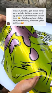 Stiker sticker decal custom Yamaha Mio Sporty DESIGN CUSTOM AURORA