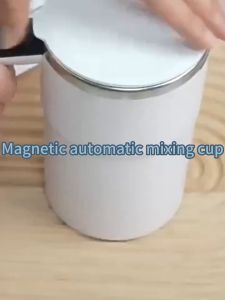 380ML Electric Coffee Self Mixing Mug IP67 Waterproof BPA-free Coffee Stirring Mug Rechargeable Automatic Magnetic Cup For Tea
