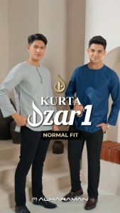 Kurta Dzar 1 (B) - Kurta Normal Fit - Roundneck Long Sleeve with 3 pockets - 6 colors