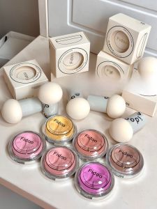 Fidoo Blush Stick Single Color Matte Highlight Puffiness Color Contraction Melon And Watermelon Color Blush for Face Makeup