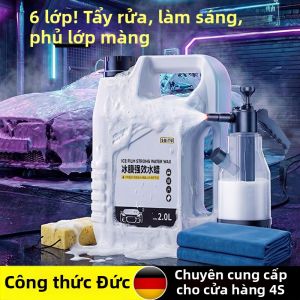 Dung Dịch Rửa Xe Bọt Đầy Không Cần Lau