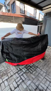 Oxford Cloth Motorcycle Cover Waterproof UV Protection Dustproof With Reflective Strips Lock Hole Universal Motor Cover For All Motorcycles