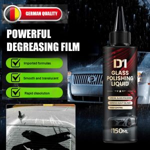 [Imported Formulas Remove Stain Oil Film] Car Glass Degreasing Film Polishing Liquid/Cleaning Polishing Agent Glass Cleaner Nonstick Coating/汽车玻璃去油膜抛光精粹液