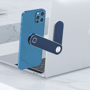 Magnetic Laptop Handphone Holder (4 Colours) | Laptop Side Mount Clip | Laptop Screen Bracket | Laptop Phone Stand | Laptop Extendable Clip | Christmas Present for Him