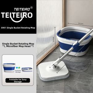 TEITEIRO | Rotating Automatic Dewatering Mop 2026 New