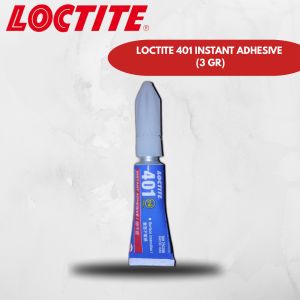 (3 gr) LOCTITE 401 Super Glue Instant Adhesive Multifungsi untuk Bahan Variatif