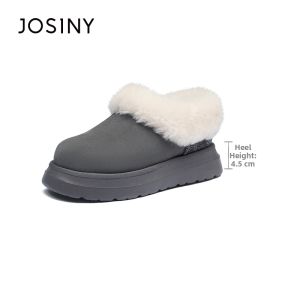 Josiny | Thick Sole Warm Fur Snow Boots One Step On