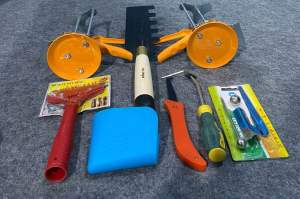 Bộ Dụng Cụ Ốp Lát -Lót Nền Gạch 8 Món -Đa Chức Năng Tiện Dụng