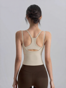 Anti-Shake Gather Sports Bra for High-Intensity Running Yoga