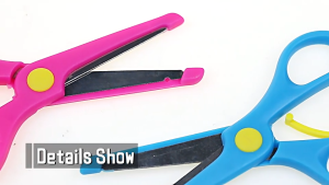 Training Scissors Child-Safe Handmade Kids Art Craft Safety Scissors Plastic Scissors Round Head Kanak Gunting 学生剪刀