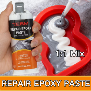 Metal Repair Glue 82g Waterproof Epoxy Casting Adhesive The Strongest Welding and Liquid Filler for MetalsStainless Steel