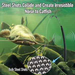3pc/7pcs Catfish Trolling Weight SNAG-Free Catfish Dragging Sinkers For Trolling Dragging Bottom Search Available In 2oz 3o