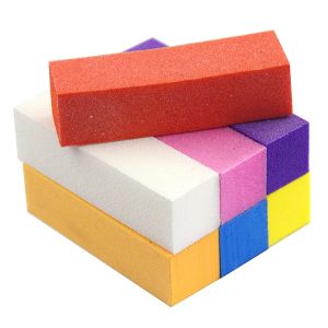 2/5/10Pcs Colorful Buffing Sanding File Block Pedicure Manicure Care Nail Art Sponge Buffer Block Polish Manicure Pedicure Tools