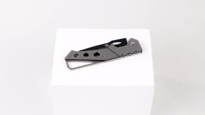 KNIFEZER Pisau Saku Lipat Mini Serbaguna Portable Knife Survival