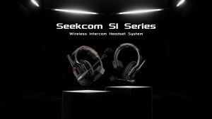 COMICA Seekcom S1 5-Person Professional Wireless Intercom Headset System Head-Mounted Integrated Call Full-Duplex 500 Meters for TV Film Shooting Stage Pertormance Racecourse Competition Events