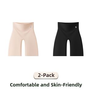 Herbal Waist Tucking Butt Lifting Shorts Thin Seamless Ab Shaping Anti Roll 5 Inch Briefs