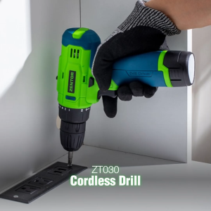 ZENTOR Bor Baterai Lithium-ion Cordless Drill 12V 10mm ZT030