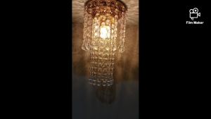 fiting lampu kristal mewah /elegan murah