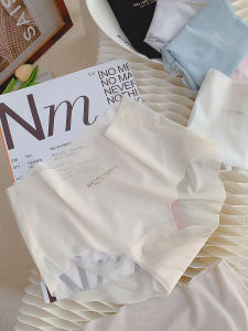 น้ําแข็ง ผ้าไหม โยคะ กางเกง ผู้หญิง กีฬาไร้รอยต่อบางเฉียบ ระบายอากาศได้ดี ชิ้นเดียวแห้งเร็ว ฤดูร้อน ชุดชั้นในสามเหลี่ยมพีช