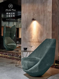 Arketipo Single Person Sofa Chair Casual Living Room Furniture Wooden Structure Soft Sponge Comfortable Italian Minimalist Style