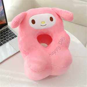 Cute Cartoon Childrens Nap Pillow Office Workers Sleep Pillow Student Office Desk Pillow Washable Plush Backrest Pillow