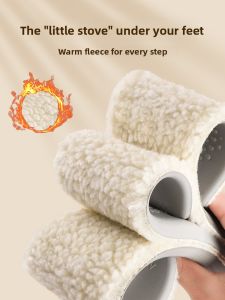 Warm Lamb Velvet L Latex Shoe Insoles Womens Fleece Lined Thickened Winter Soft Bottom Comfortable Ultra Soft Cotton Insoles